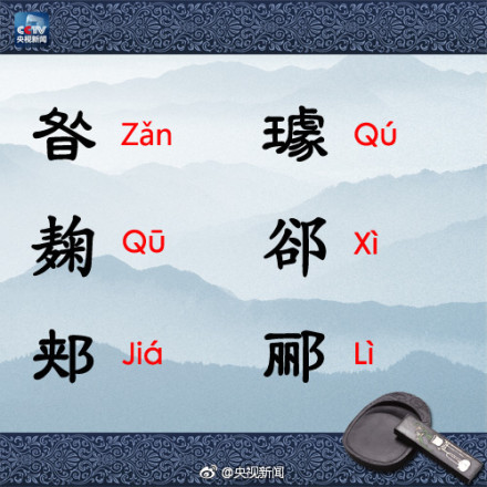 这些姓氏，你读对了吗？别再错啦！