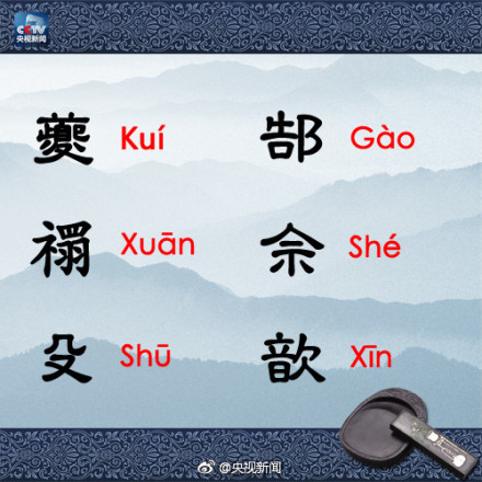 这些姓氏，你读对了吗？别再错啦！
