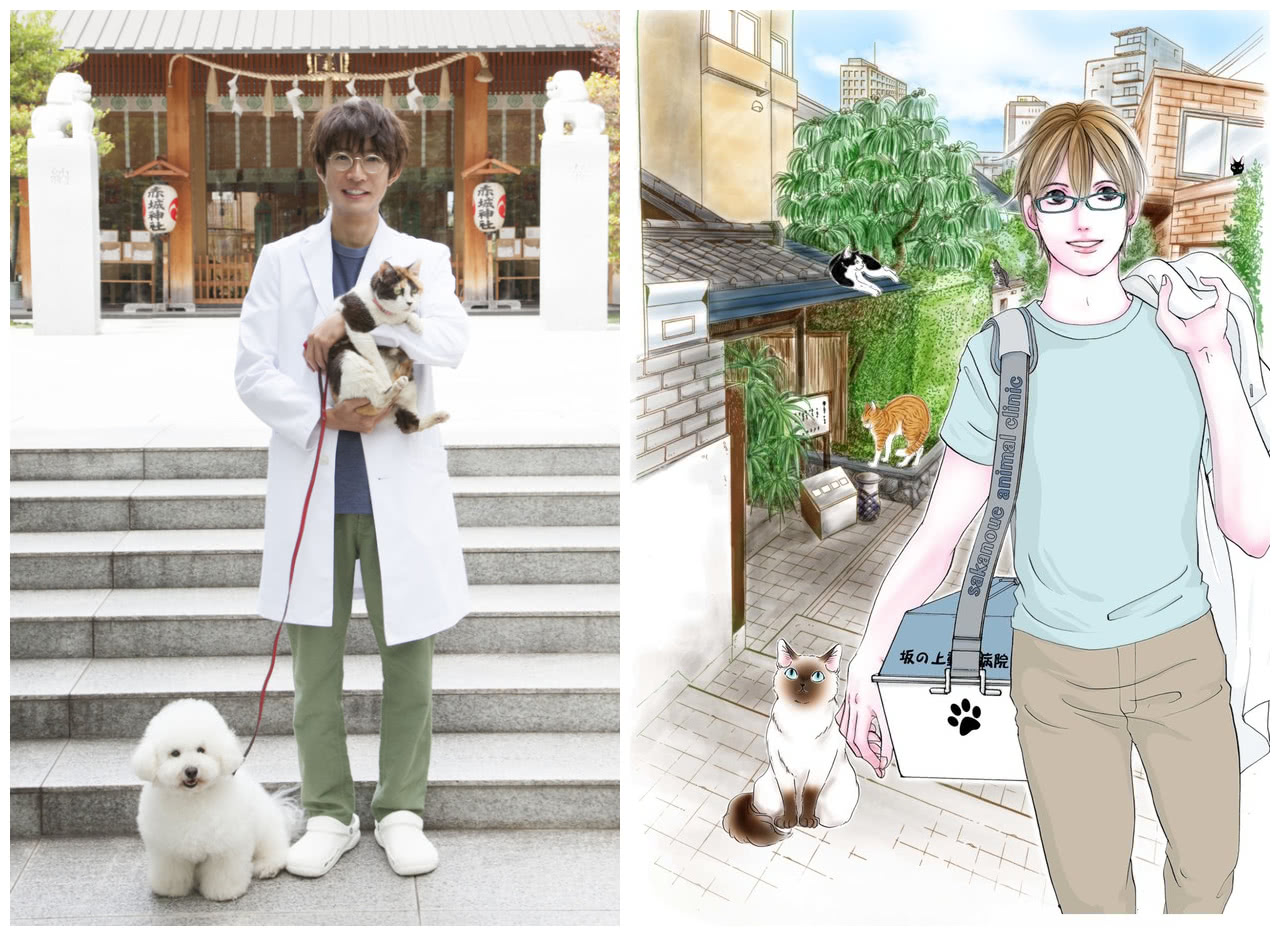 动画《我和尾巴和神乐坂》的真人版发表