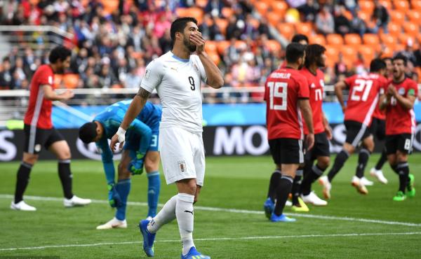 世界杯埃及vs乌拉圭（乌拉圭1比0绝杀埃及，这一次后卫揽下了苏牙的活）