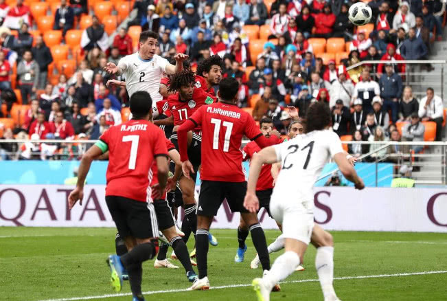 世界杯埃及0-1惜败乌拉圭！埃及球员赛后1动作令中国球迷动容！