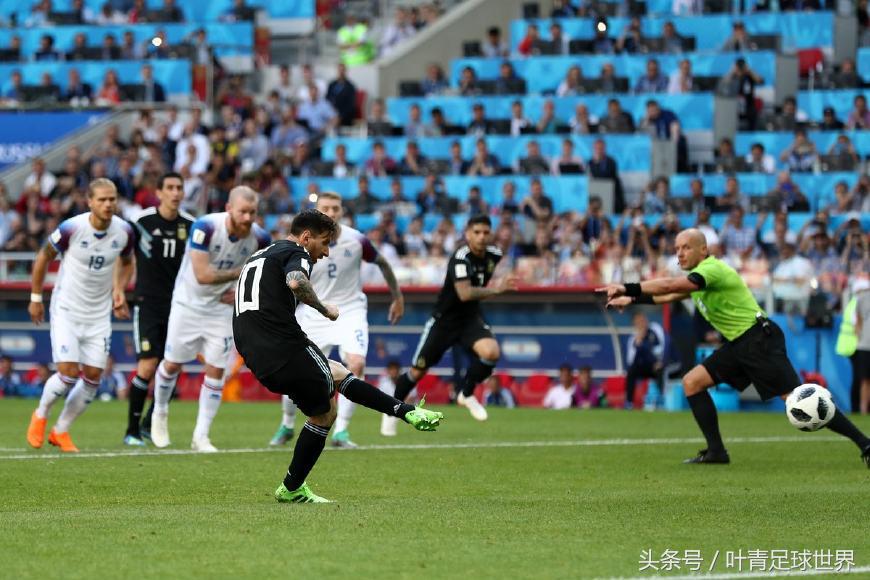 冰岛对阿根廷球赛(大冷门！阿根廷1-1冰岛，梅西低迷，11射不进 罚丢点球)