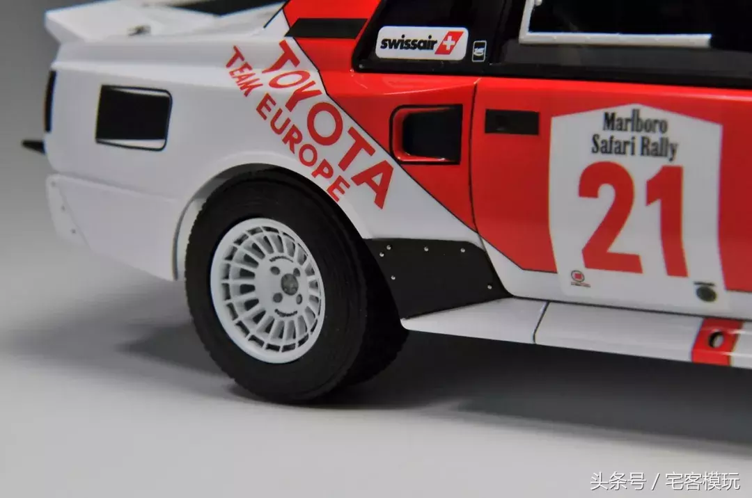 模型制作教程：民用模型 丰田TA64 Celica Safari Rally 1985