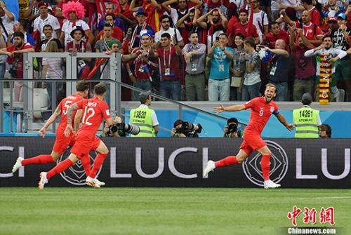 世界杯英格兰对突尼斯录像（世界杯：绝杀！凯恩独中两元 英格兰首战2-1突尼斯）-趣拿体育