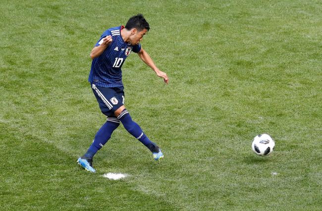 日本世界杯首胜(世界杯-开场176秒造点球 红牌 日本2-1擒哥伦比亚)