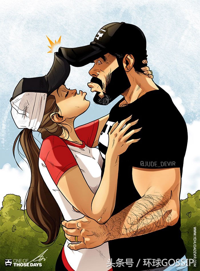 和老婆每天甜蜜日常画成漫画,这恩爱秀的让人看不够)