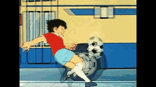 中国男足VS沙特男足动漫图片(这部足球动画让日本队踢进了世界杯)