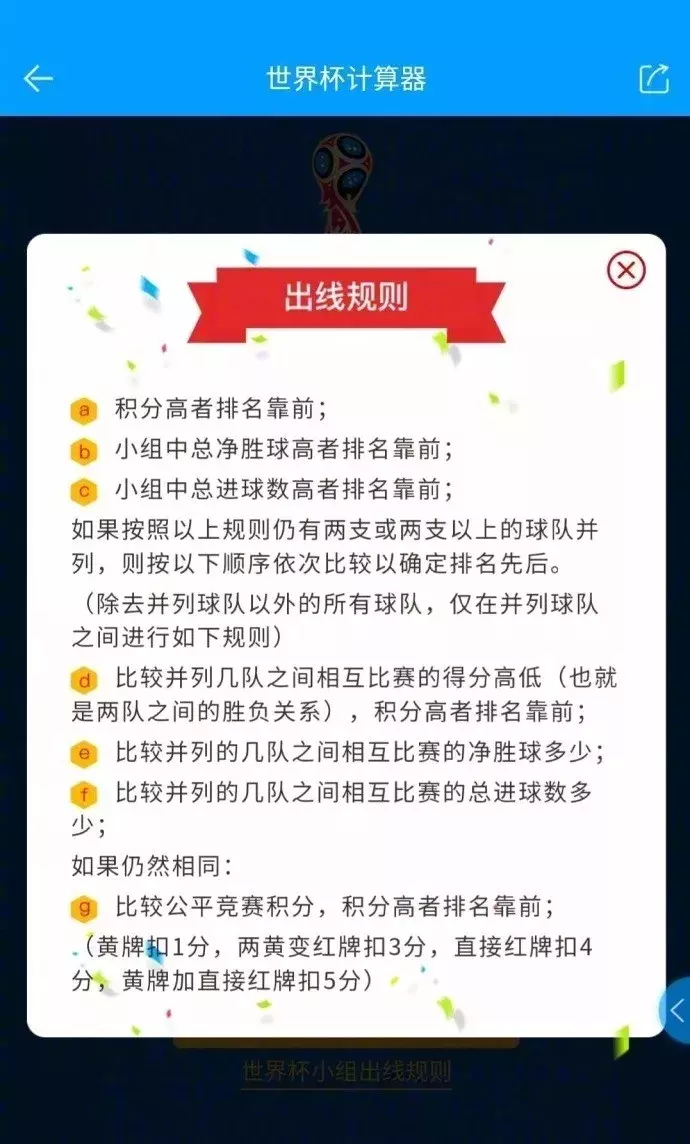 2018世界杯体育票计算器(世界杯小组出线形势，怎么就成了一道烧脑题？)