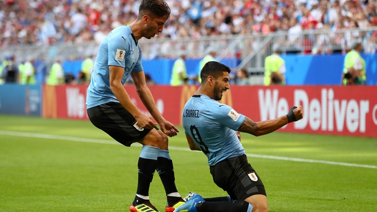 世界杯乌拉圭比分直播(世界杯-苏神任意球卡瓦尼补时破门 乌拉圭3-0胜十人俄罗斯获头名)