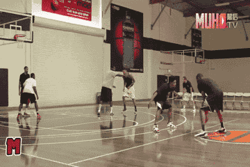 篮球比赛半场是多少（半场篮球就是一顿AND1？你错了！看看最合理的半场篮球打法！）