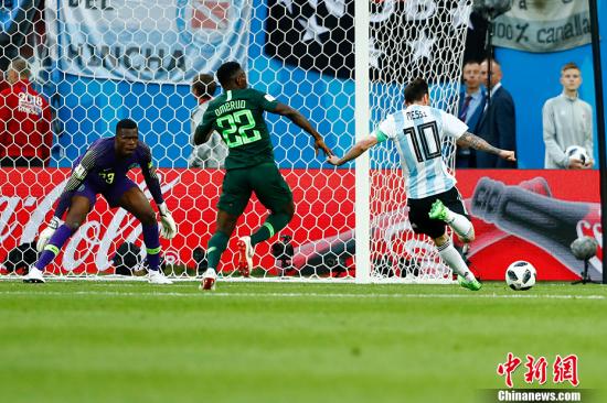 梅西罗霍建功！阿根廷2-1险胜尼日利亚出线