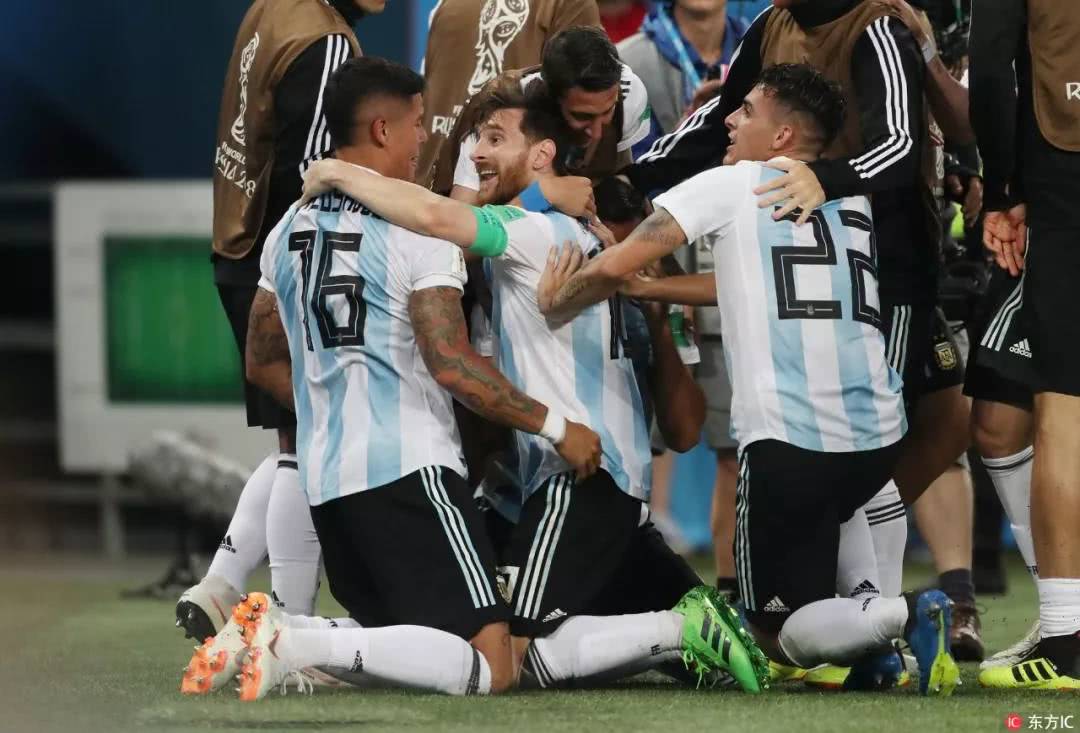 「八分钟运动」阿根廷2：1战胜尼日利亚，朋友圈都哭了！