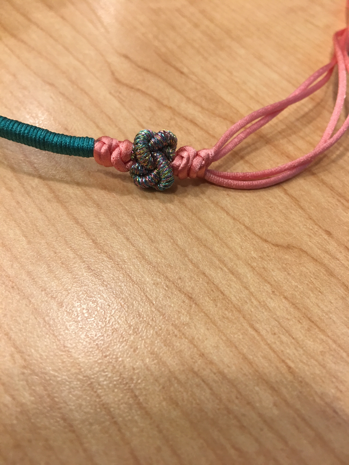 同心结红绳手链编法图解同心结手链编法视频