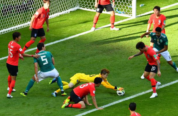 2018世界杯小组赛韩国比赛（喀山惨案！韩国2：0绝杀德国！上届冠军出局！）