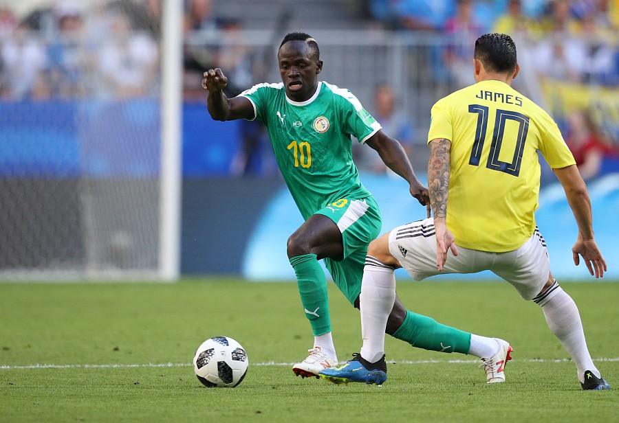哥伦比亚世界杯(世界杯-J罗伤退巴萨中卫制胜球 哥伦比亚1-0塞内加尔获头名出