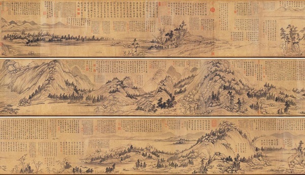 从满是题跋的《富春山居图》子明卷，看乾隆的艺术日记与眼光