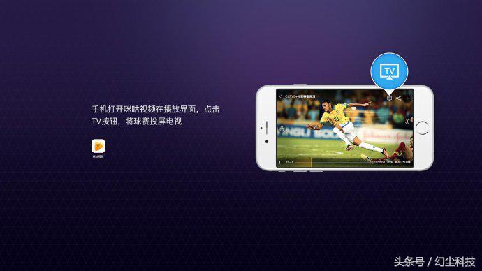 有线电视为什么不能看世界杯(想用智能电视看世界杯？用手机视频APP的TV按钮就可以轻松实现)