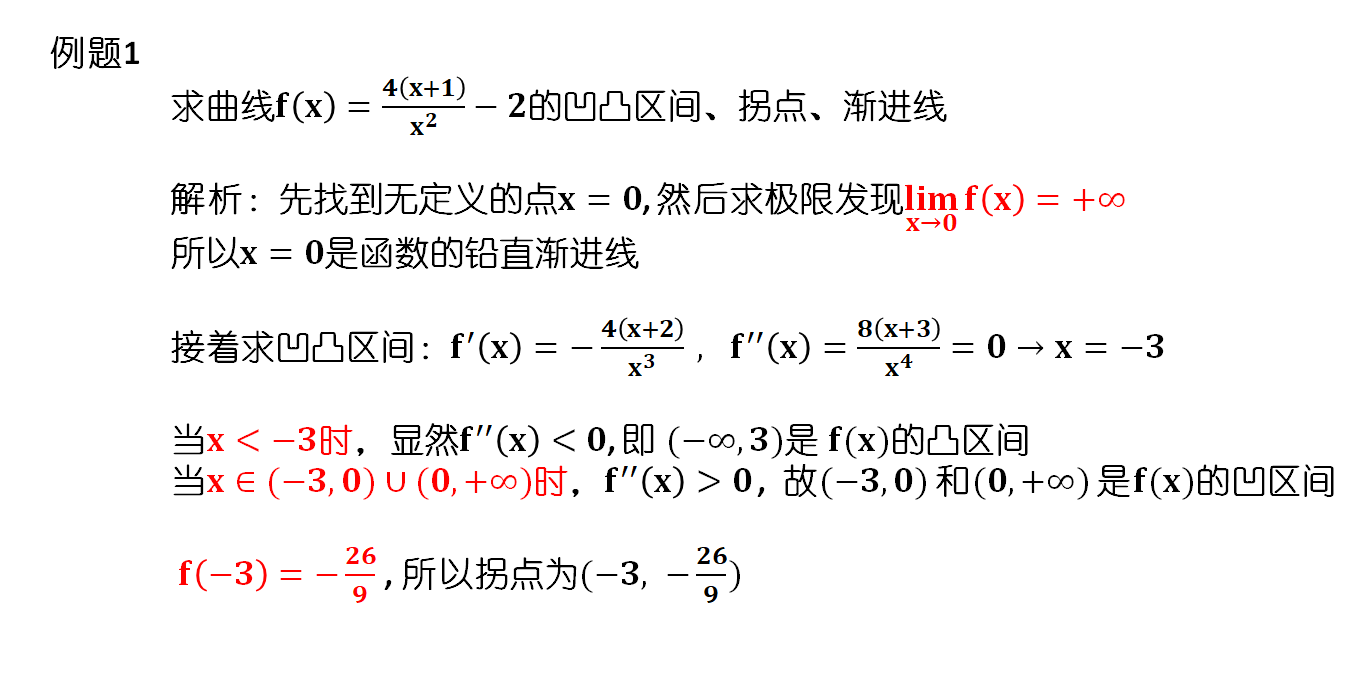 高等数学：（12）导数的应用