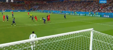 比利时vs日本（沙兹利压哨绝杀，比利时两球落后3-2逆转日本）