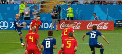 比利时vs日本（沙兹利压哨绝杀，比利时两球落后3-2逆转日本）