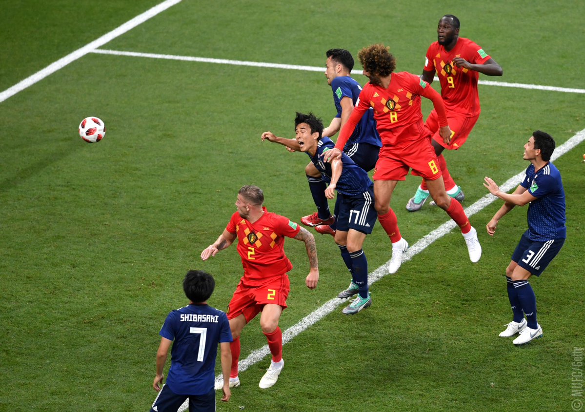 俄罗斯世界杯最精彩的比赛!比利时晋级8强)