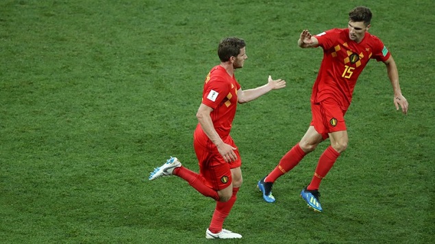 比利时vs日本（沙兹利压哨绝杀，比利时两球落后3-2逆转日本）-趣拿体育