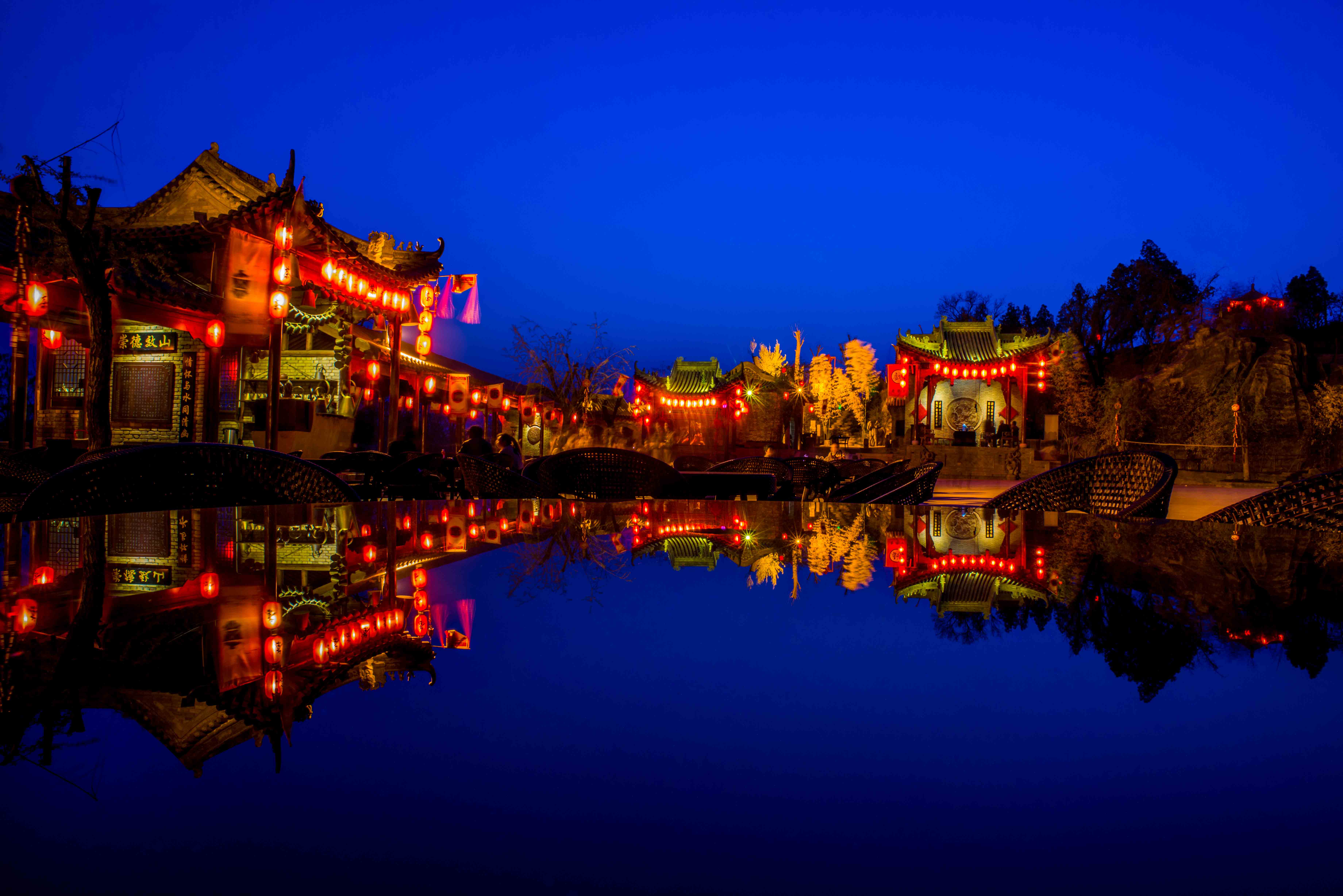 陕西著名的旅游村_西安马嵬驿民俗文化村 - 密云旅游