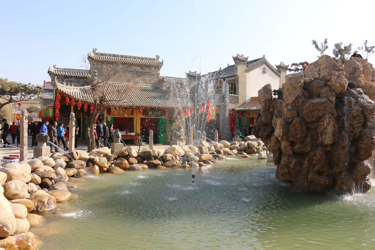 陕西著名的旅游村_西安马嵬驿民俗文化村 - 密云旅游