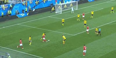 半场：双方破门乏术，瑞典0-0瑞士
