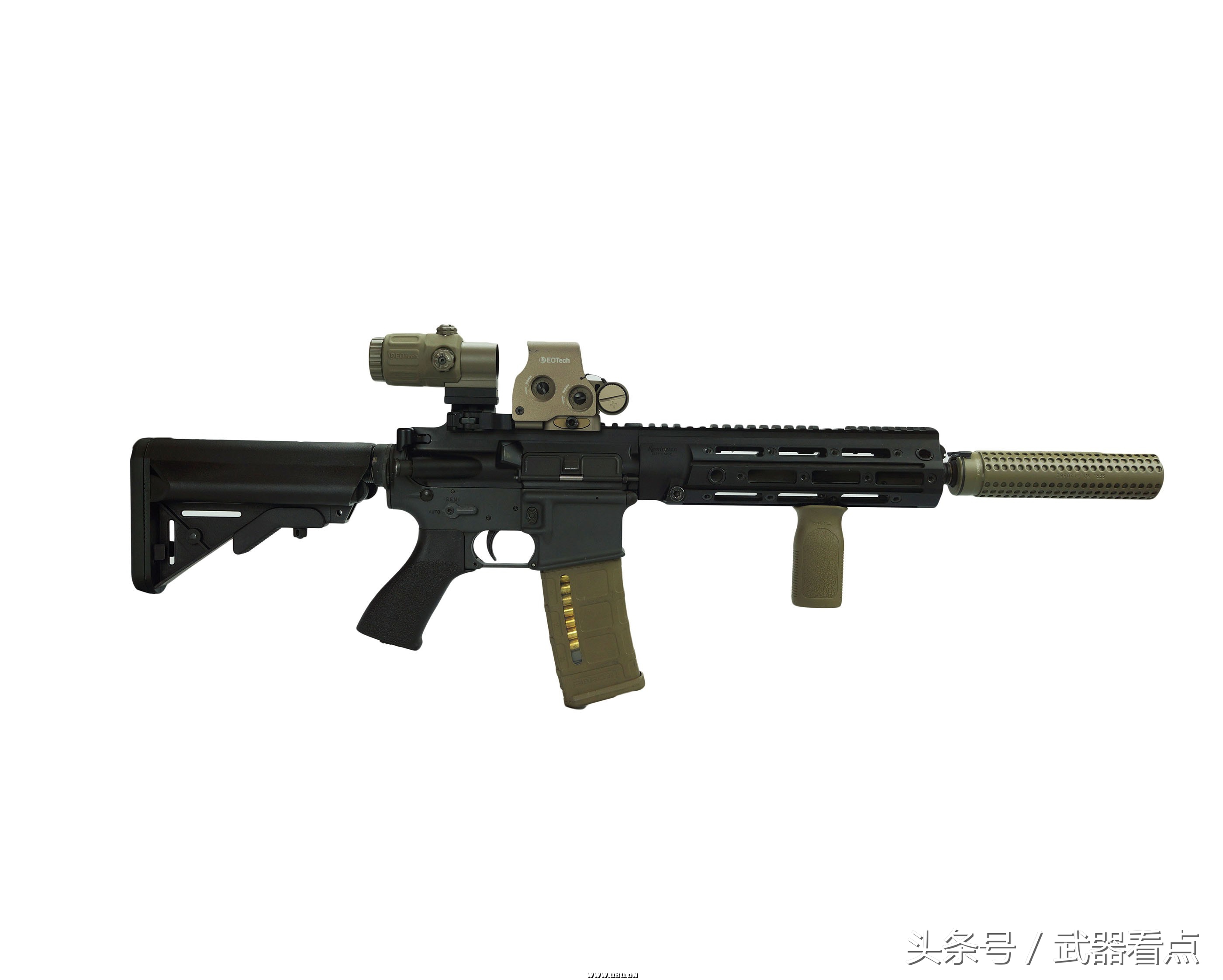 军事丨HK416的轻型护木，而三角洲主打SMR护木