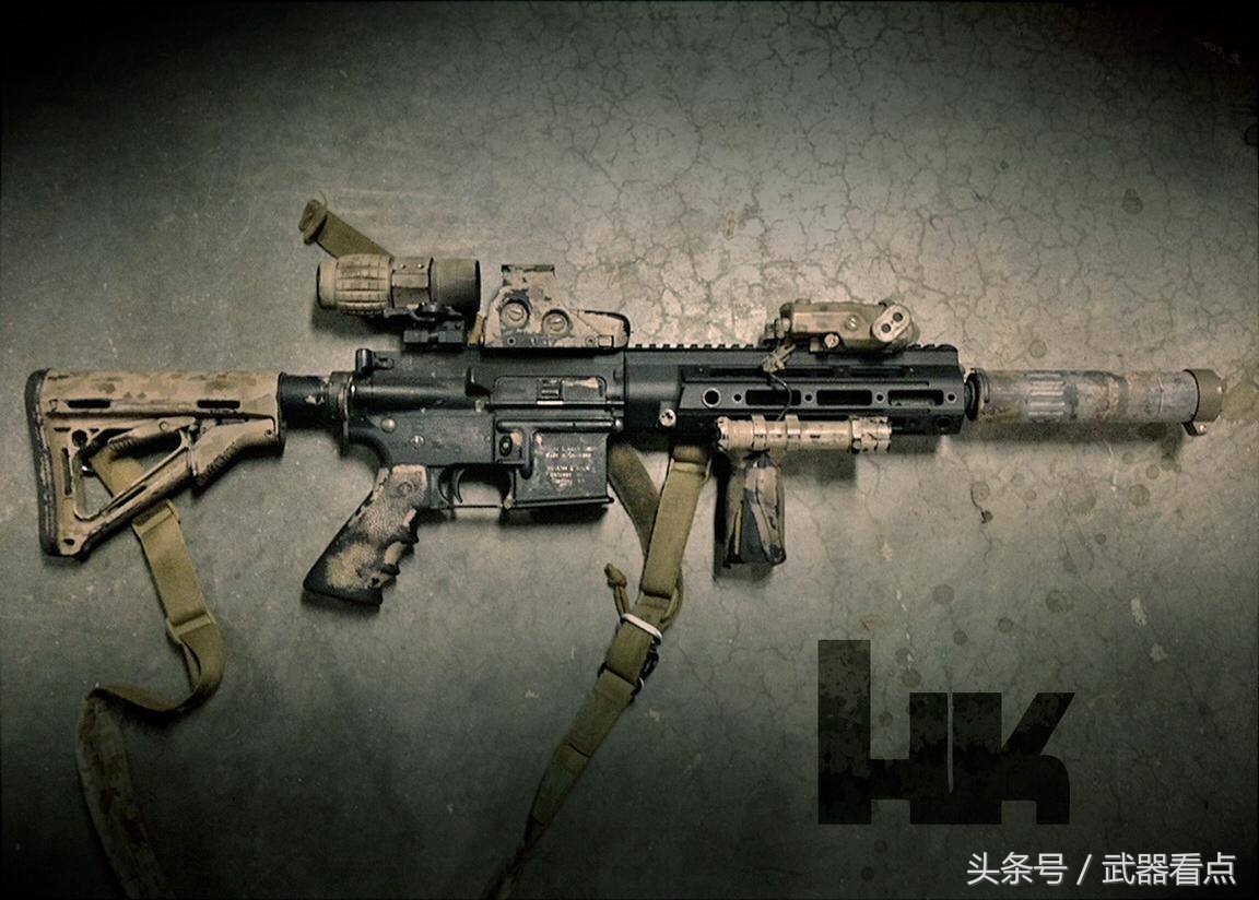 军事丨HK416的轻型护木，而三角洲主打SMR护木