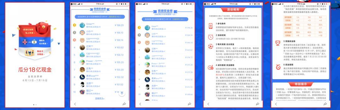 世界杯瓜分18亿界面(盘点：这7大APP设计的“世界杯游戏”如何引爆用户增长？)