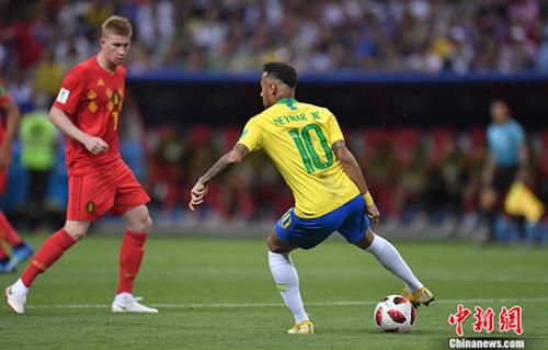 南美独苗巴西1:2不敌比利时 世界杯变“欧洲杯”