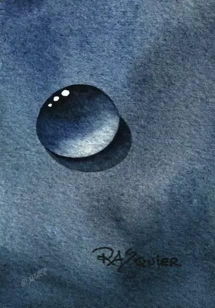 水滴的画法(国画水滴的画法)