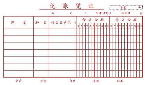 记账凭证的填制与审核（附填制实训及答案）