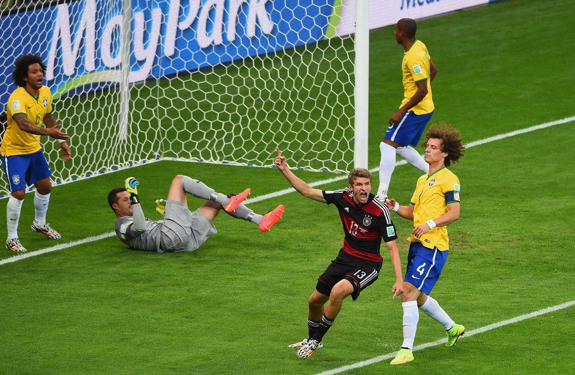 2014年巴西世界杯·那年今日(1-7惨案4周年！巴西在俄罗斯复仇不成，反遭淘汰无缘世界杯四强)