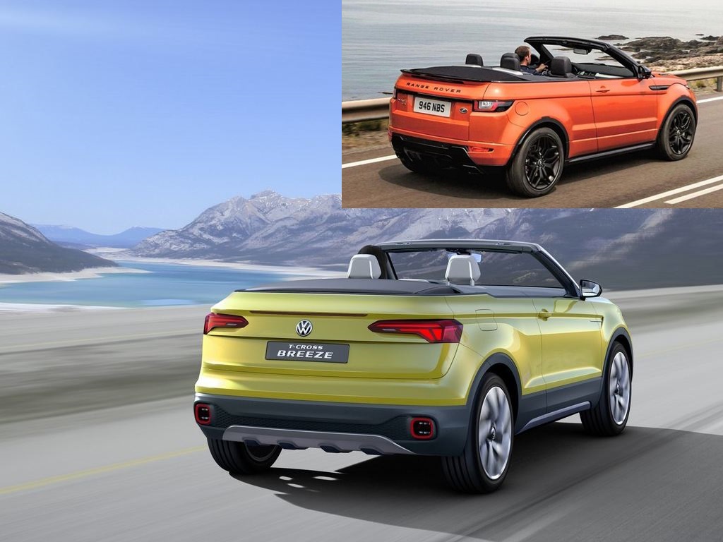 近日大众公布了t-cross车型的设计图,结合路试车的谍照,敞篷版是没有