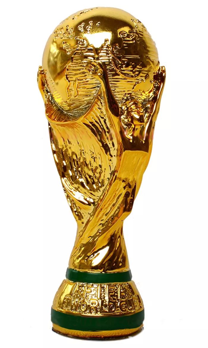 世界杯奖杯(大力神杯)按照规定,第一支三次赢得世界杯的球队将可以