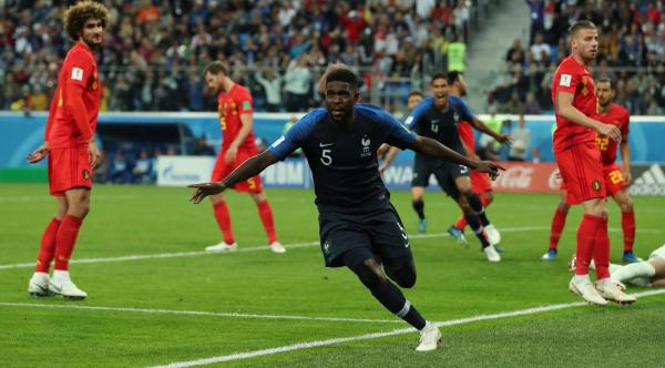 法国1比0力克比利时，时隔12年再次闯入世界杯决赛