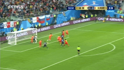 法国比利时世界杯比分（法国1比0力克比利时，时隔12年再次闯入世界杯决赛）