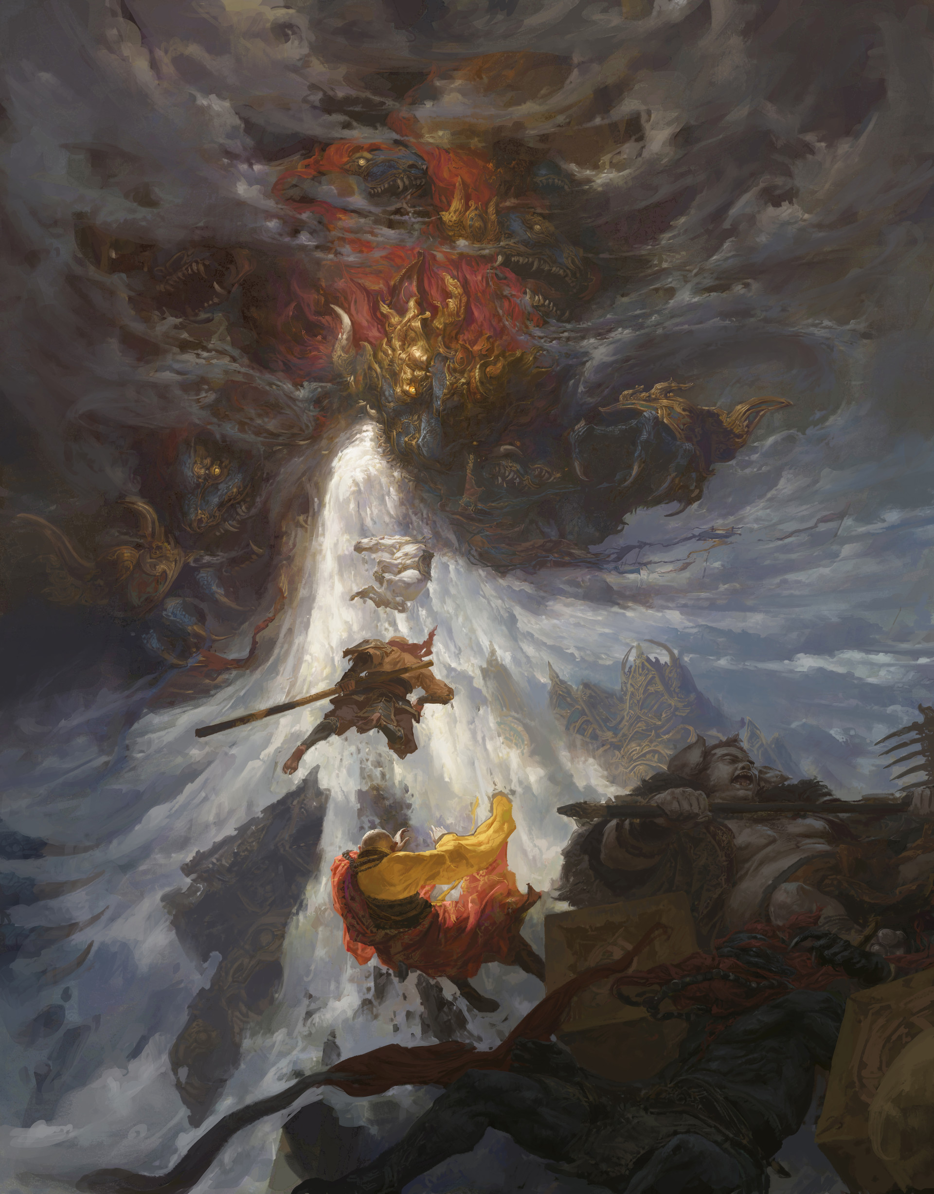 暗黑西游记(暗黑西游记插画)