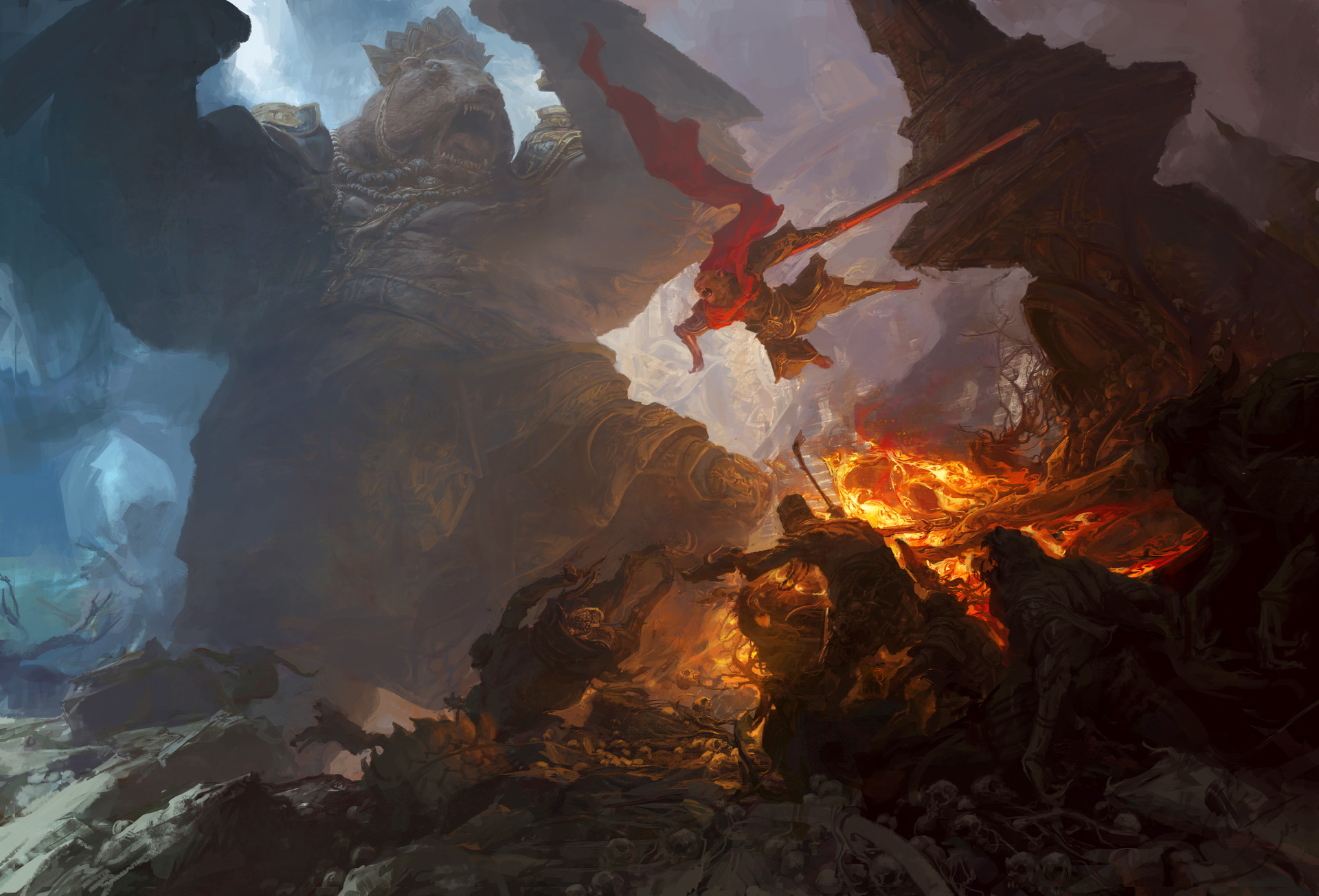 暗黑西游记(暗黑西游记插画)