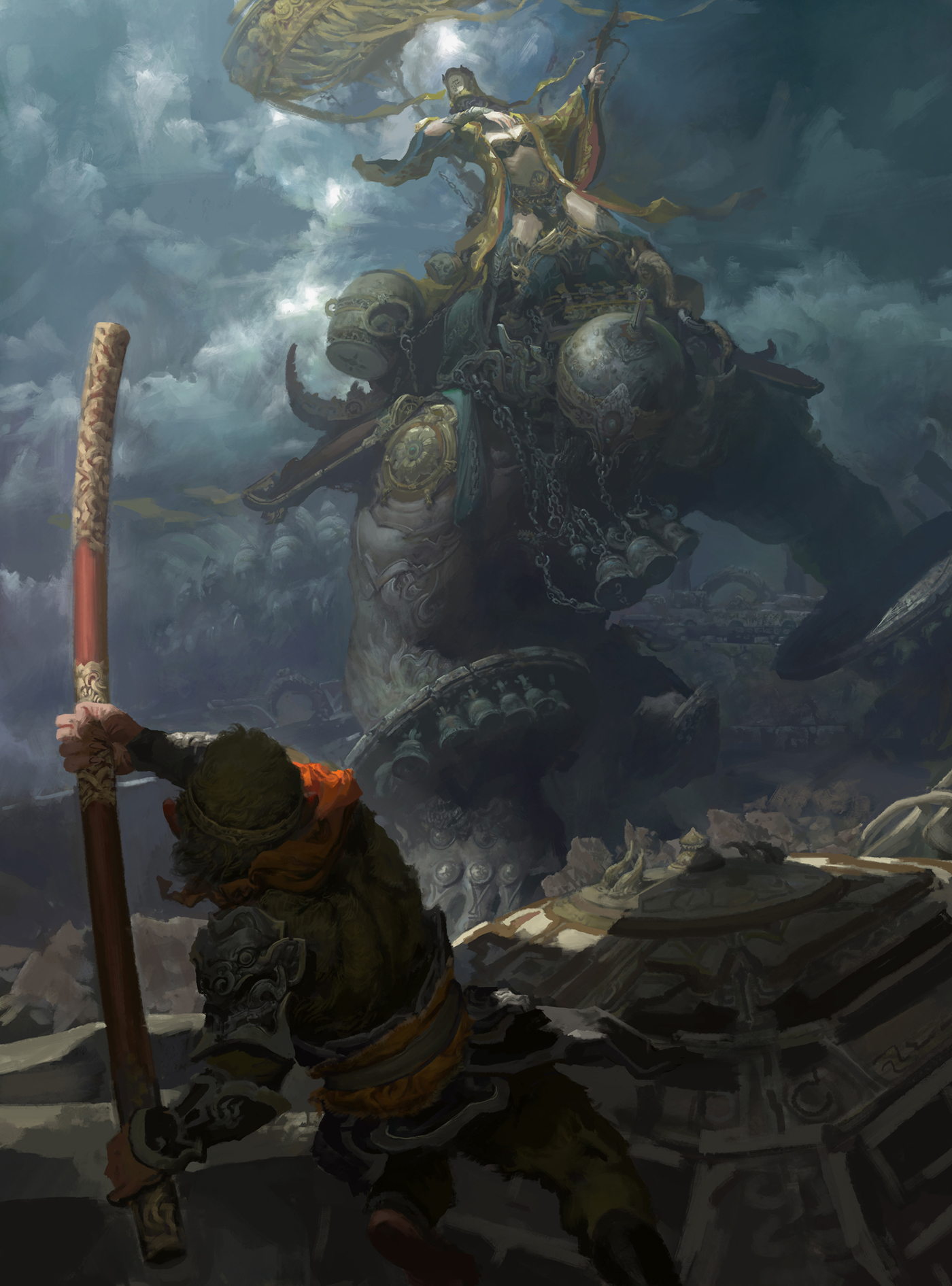 暗黑西游记(暗黑西游记插画)