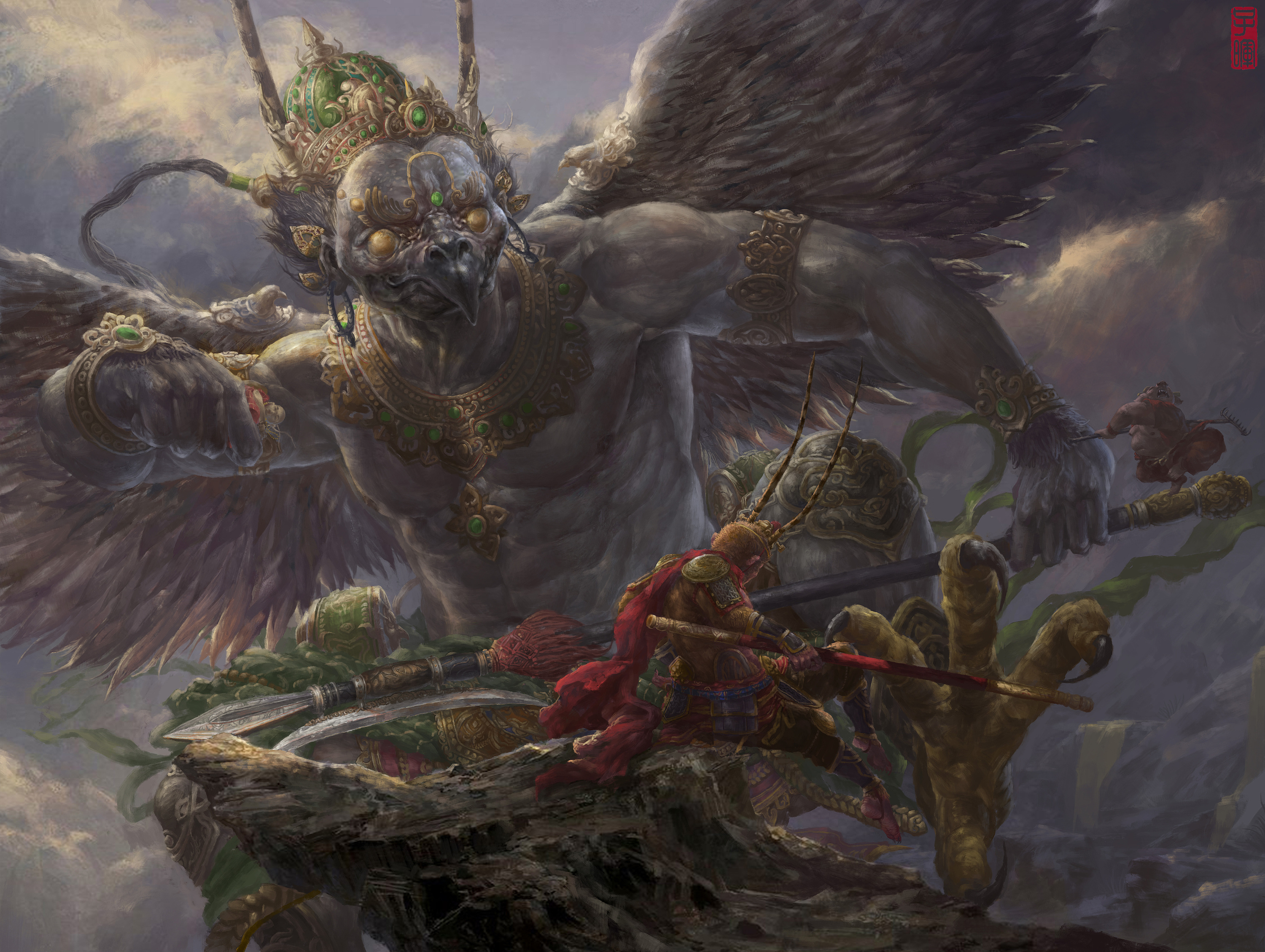 暗黑西游记(暗黑西游记插画)