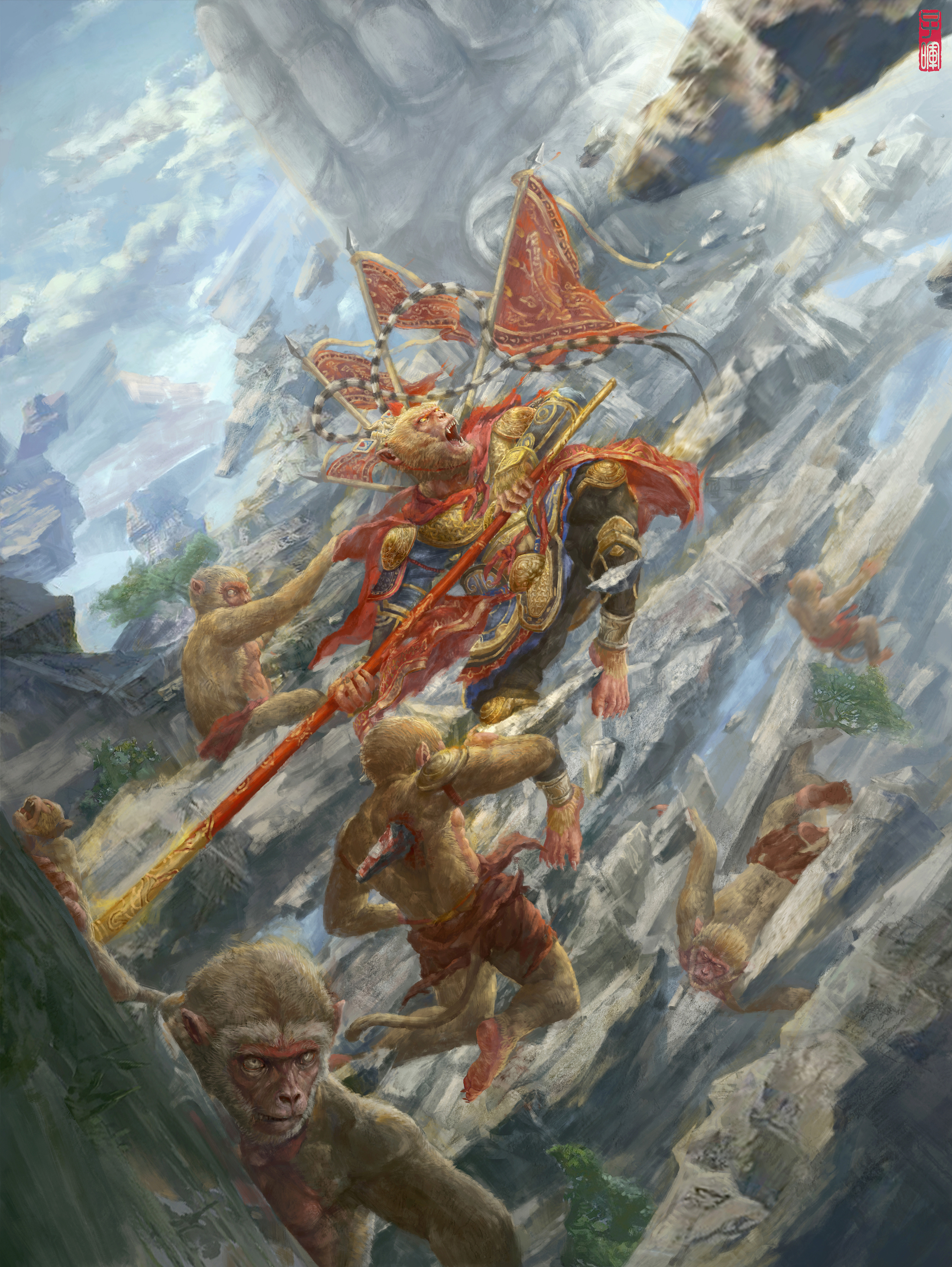 暗黑西游记(暗黑西游记插画)