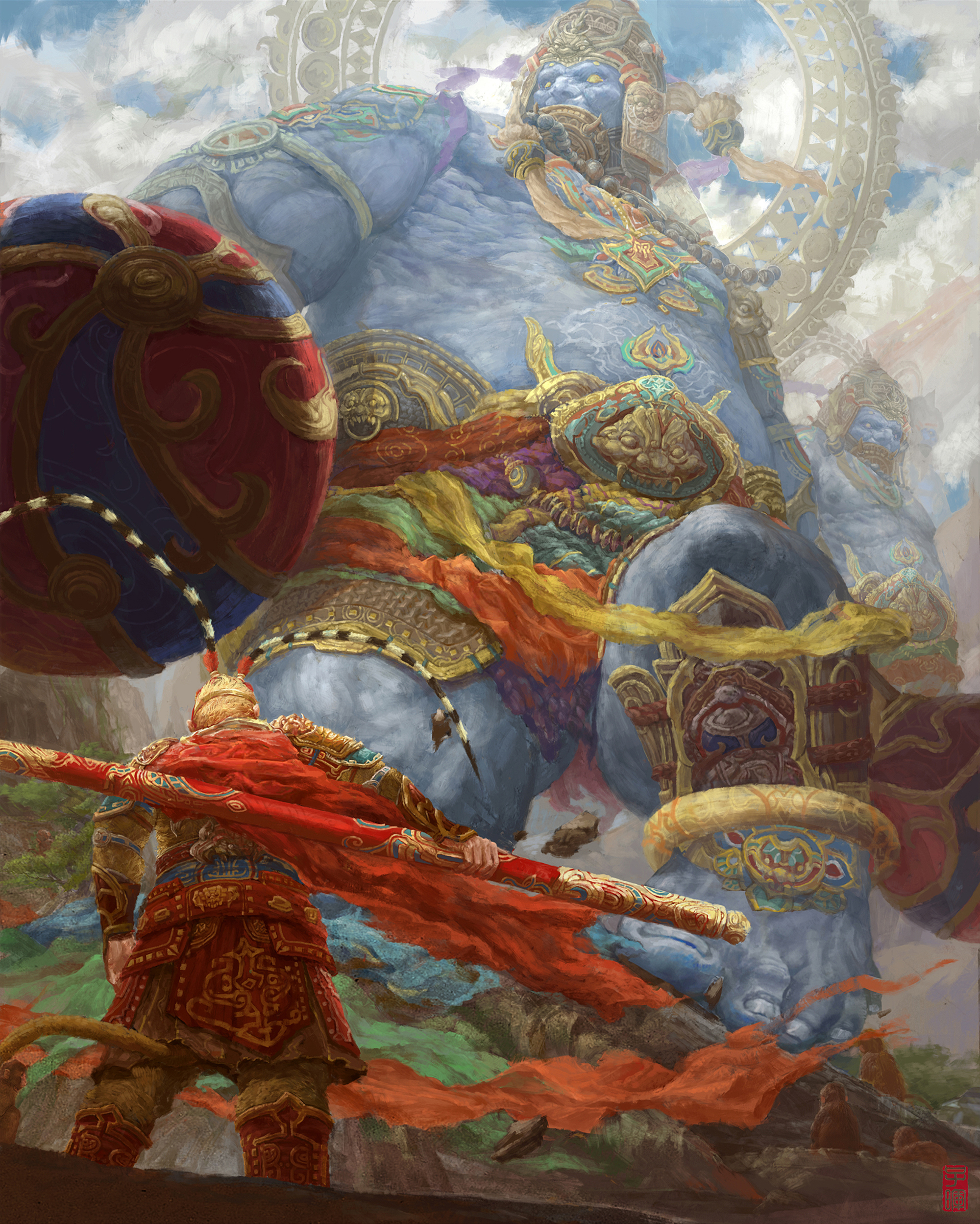 暗黑西游记(暗黑西游记插画)