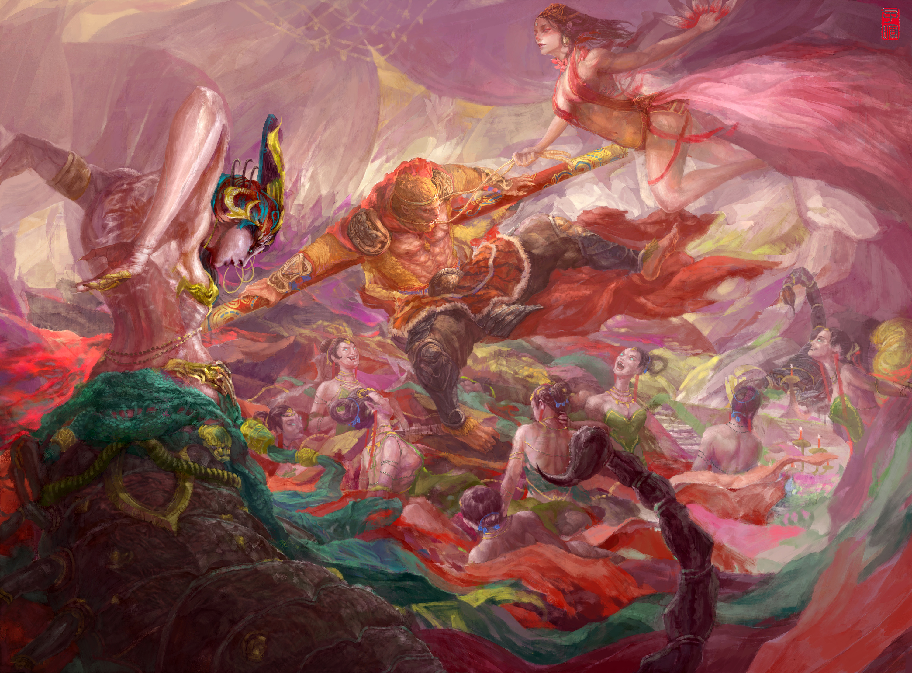 暗黑西游记(暗黑西游记插画)