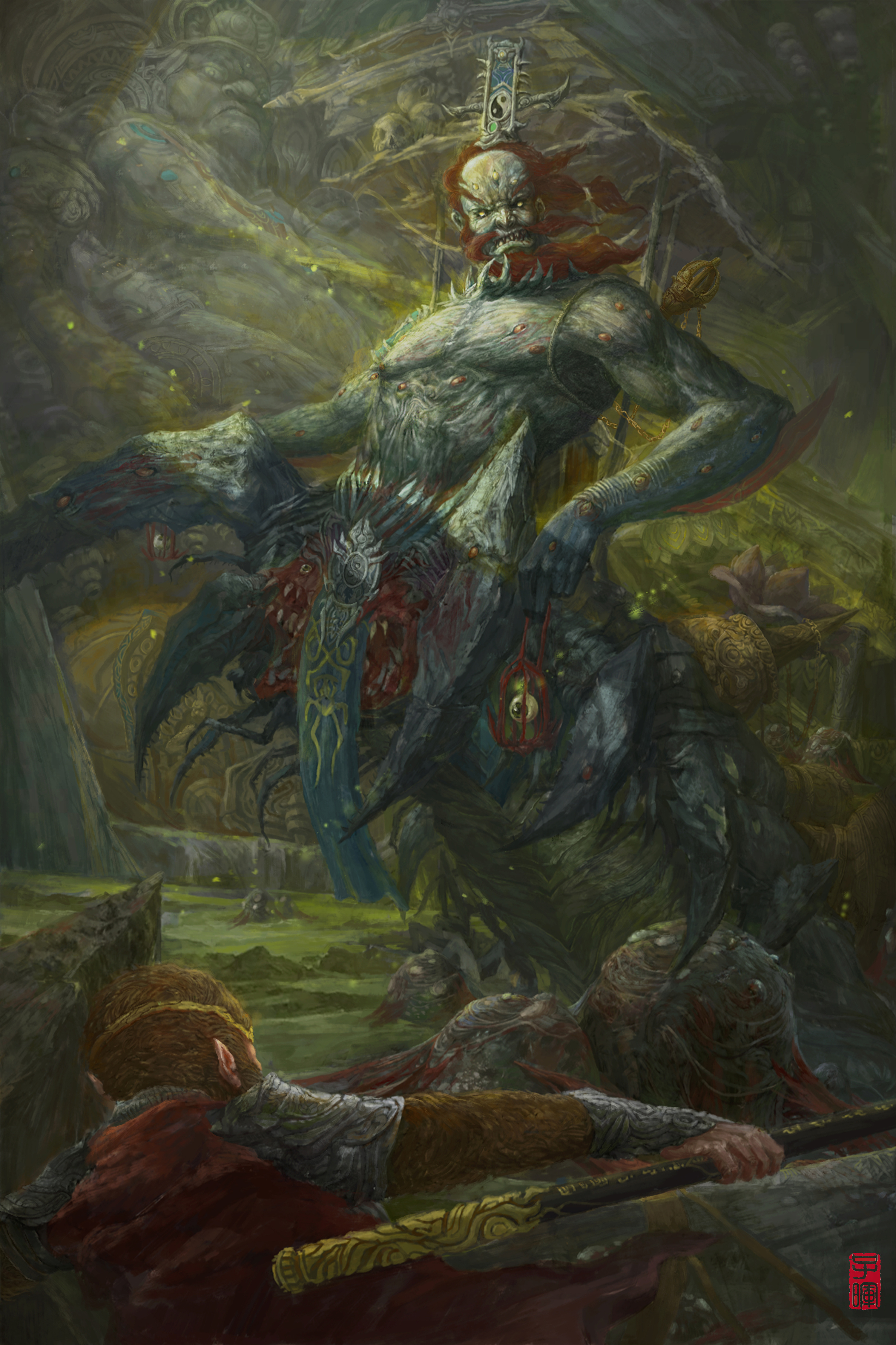 暗黑西游记(暗黑西游记插画)