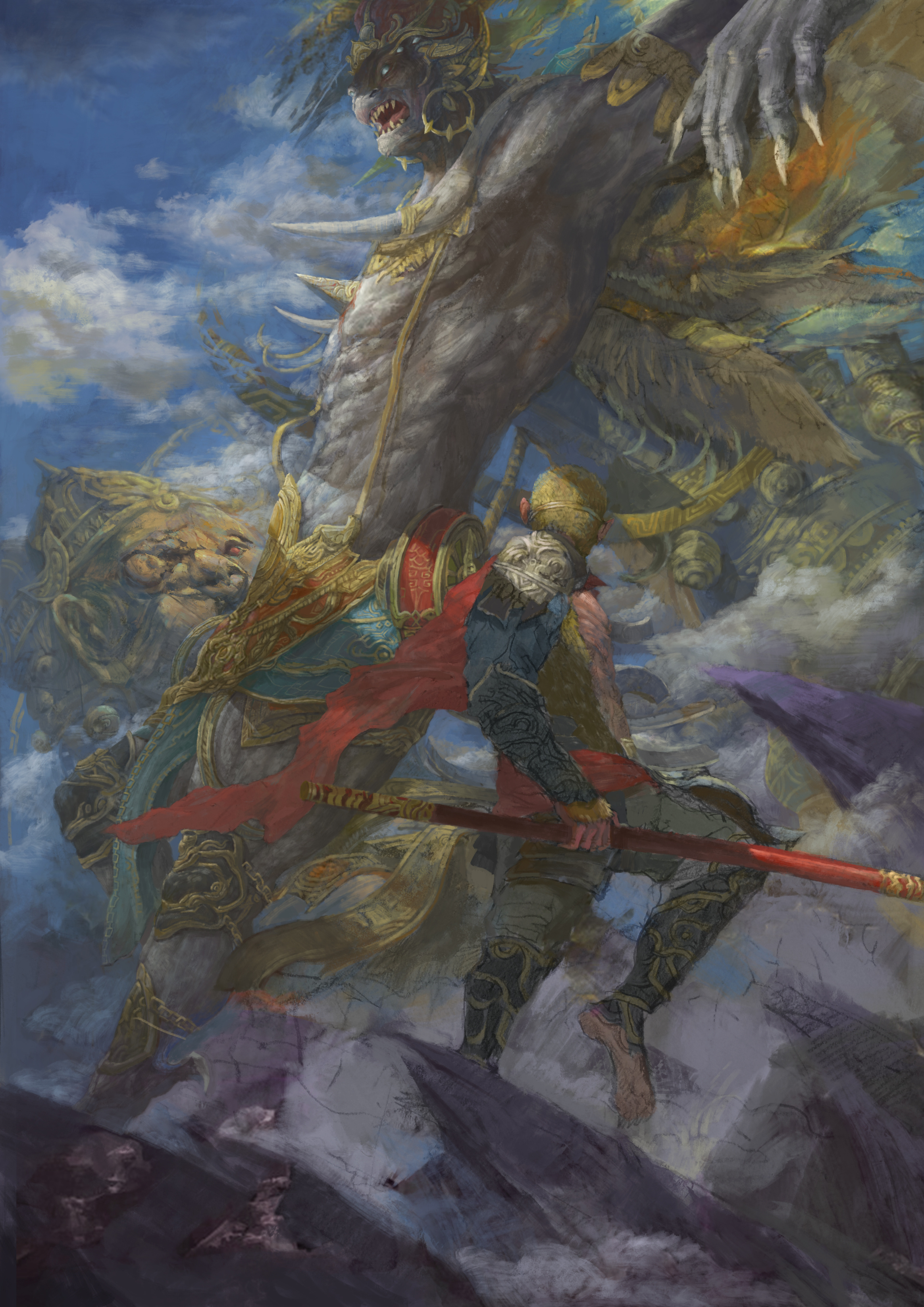 暗黑西游记(暗黑西游记插画)