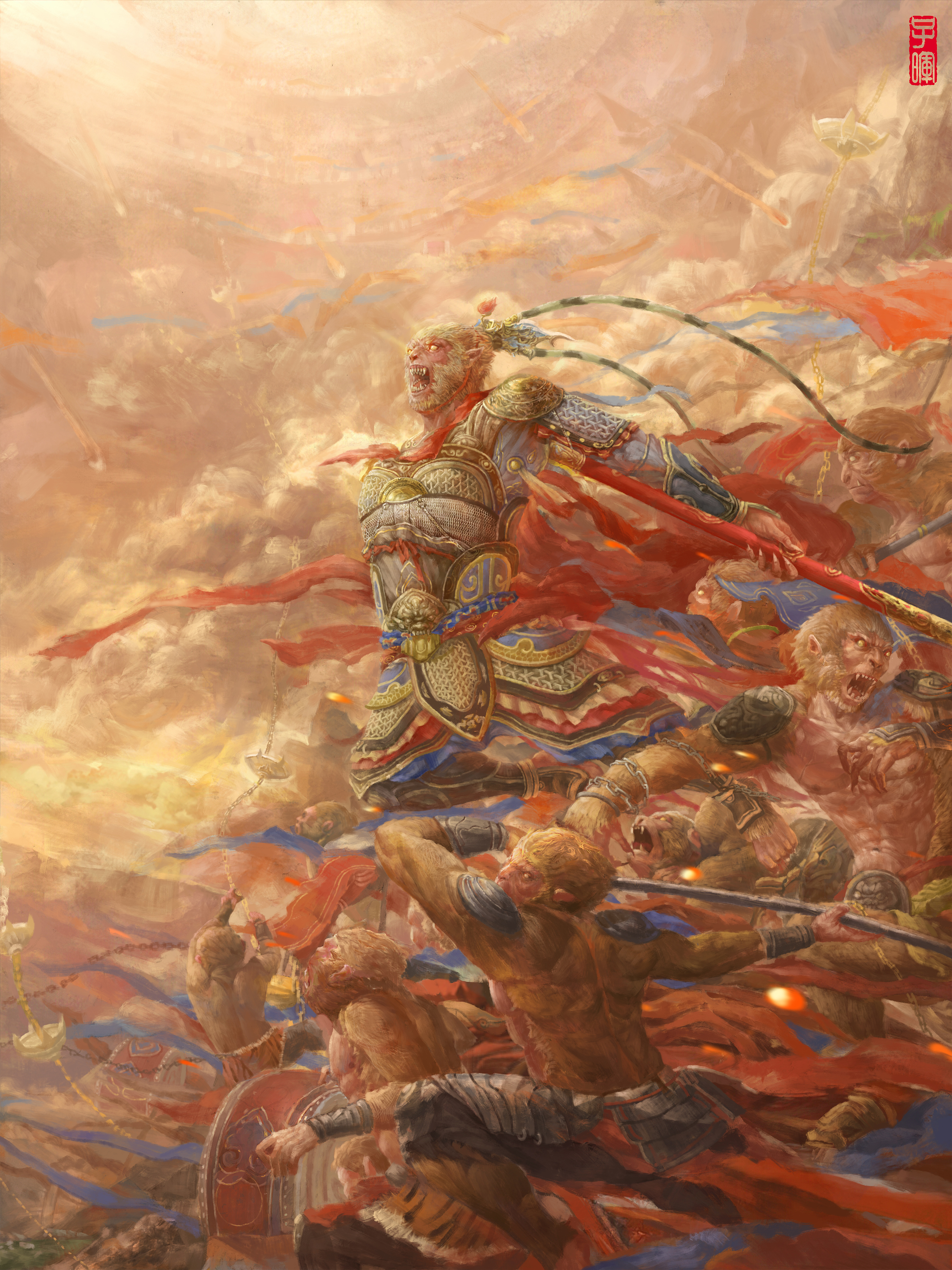 暗黑西游记(暗黑西游记插画)